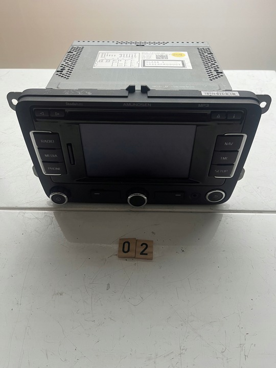 фото №1, Skoda fabia ii 10-14 радіо оригінал 3t0035191a