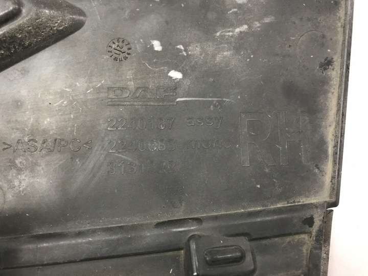 фото №10, Заглушка решётки решётка нижней правая daf xf / xg 2021- 2240187