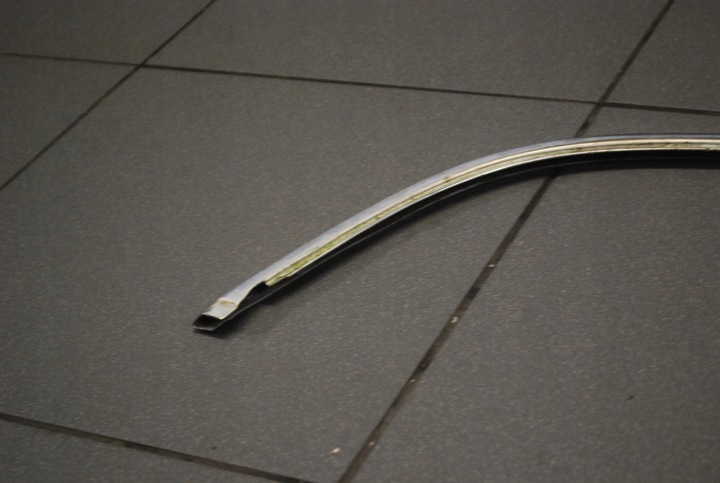 фото №9, Планка хром бампера левый зад audi a8 d2