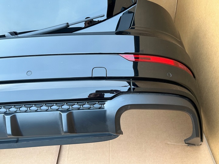 фото №8, Audi q8 4m8 s-line рестайлинг комплектный зад лампы animacja бампер крышка выхлоп