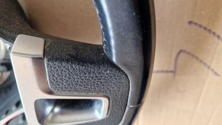 фото №12, Кермо мультифункція vw passat b6 b7 golf vi 3c8419891be шкіра