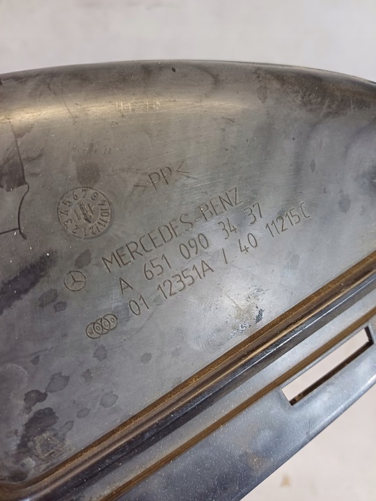 фото №7, Труба шланг воздуховод воздуха mercedes c w204 2.2 cdi nr. a6510903437