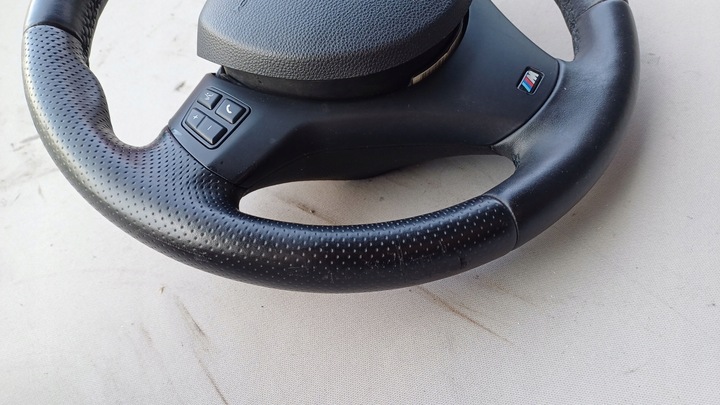 фото №12, Bmw e90 e91 e92 кермо м-пакет з подушка чорна шкіра sport оригінал