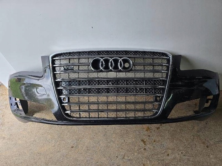 фото №3, Audi a8 s8 d4 4h 09-13 4h0807437 бампер переднее перед распылитель pdc решётка