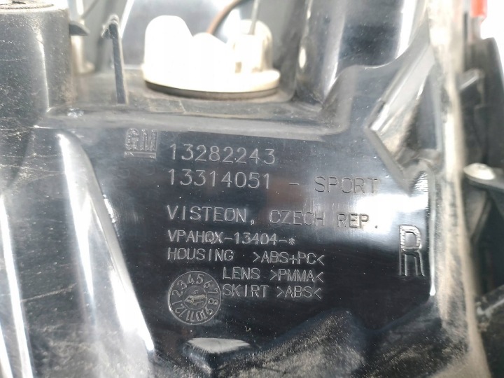 фото №9, Фара задняя правая opel astra j fl 13314051 13282243