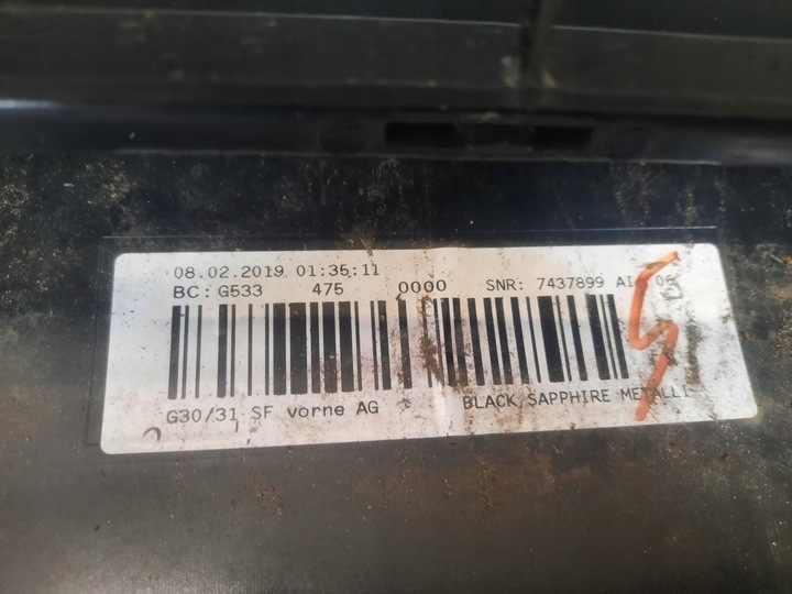 фото №9, Бампер переднє перед bmw 5 g30 g31 7437899