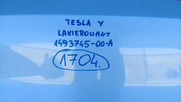 фото №10, Tesla модель y 19- бампер перед переднє решітка / решітка 1704