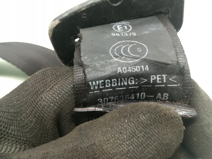 фото №11, Citroen c4 picasso pas безпеки сидіння заднього зад лівий 2014 mpv