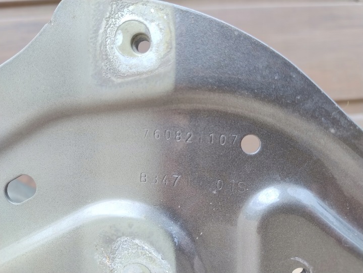 фото №7, Vw touareg iii 3 лівий кронштейн панель кріплення фар підсилювач кріплення крила перед