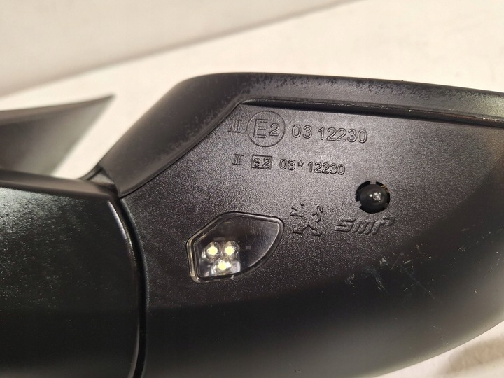 фото №7, Дзеркало зовнішні праві 13 pin 98261675xt peugeot 308 ii t9 13-