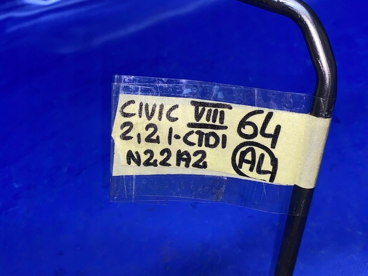 фото №8, Шланг трубка труба шланг топлива honda civic viii cr-v n22a2 2.2 i-ctdi