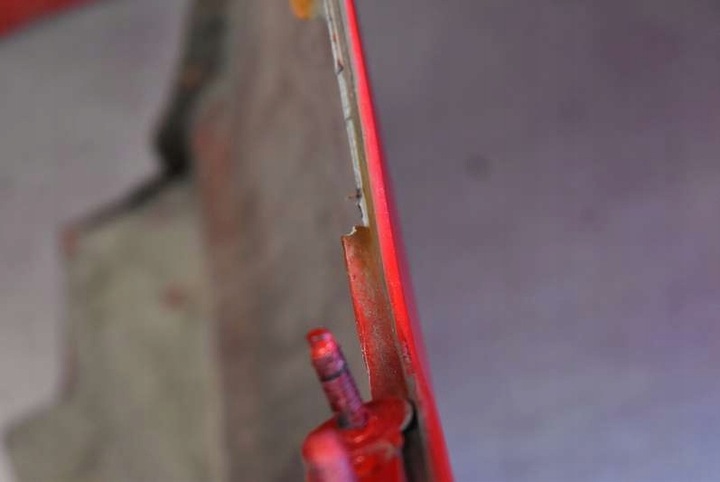 фото №6, Бампер зад задний красный hyundai купе 2 ii 01-05