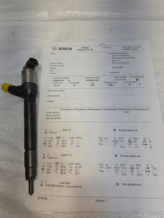 фото №1, Форсунка інжектор opel astra k j insignia meriva b 1.6 cdti 55578075