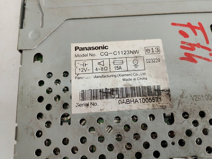 фото №6, Panasonic радіо автомобільні радіопрогравач cd cq-c1123nw