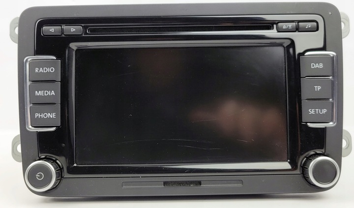 фото №1, Vw passat b6 b7 golf v vi touran радио сенсорный 3c8035195h dab з код