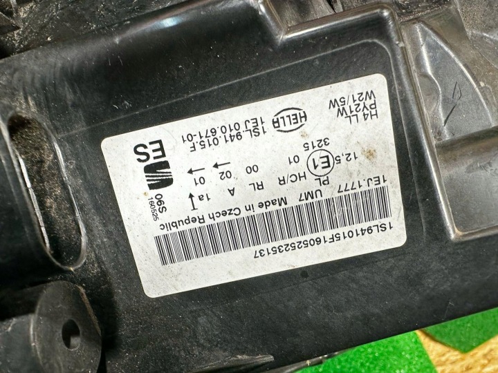 фото №8, Фара seat mii левые перед европа 1sl941015f