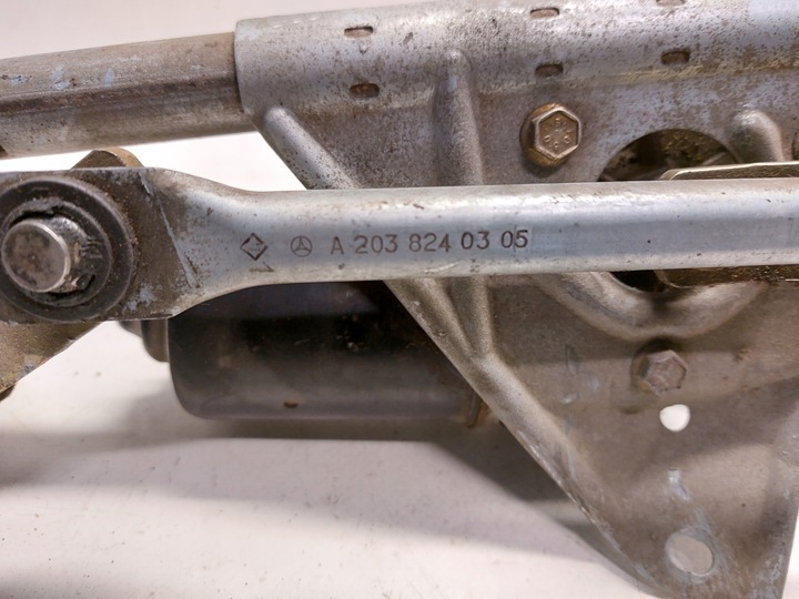 фото №10, Mercedes w203 механізм двірник перед 4 pin