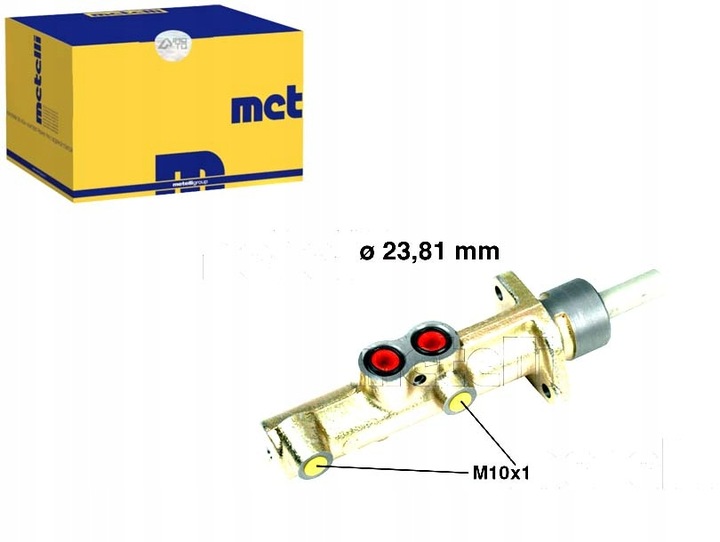 фото №1, Насос тормозная iveco daily ii 2.8d 99- metelli