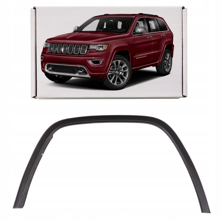 фото №1, Jeep grand cherokee iv wk2 2017-2021 планка крила гладка ліва 5xt69rxfac