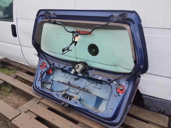 фото №16, Крышка багажника стекло vw passat b6 универсал ld5q