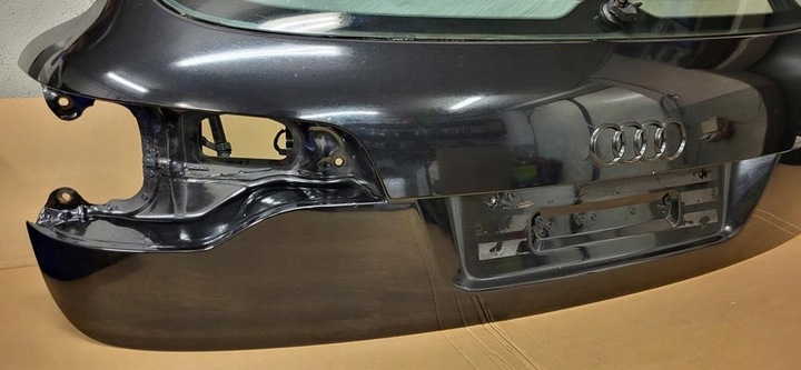 фото №10, Audi q7 05-15 4l 3.0 tdi крышка багажника з стекло стекло задняя w крышка багажника lz9y