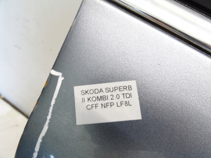 фото №11, Двері праві перед lf8l 9157 skoda superb 2 ii 08-15r