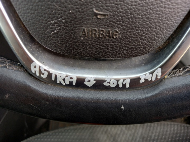фото №11, Opel astra j руль подушка безопасности водителя