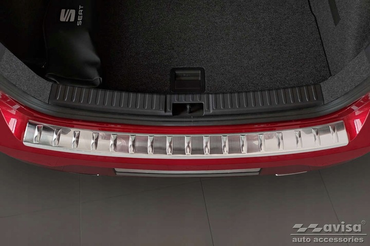фото №13, Накладка захист бампера планка seat ibiza v 2021-