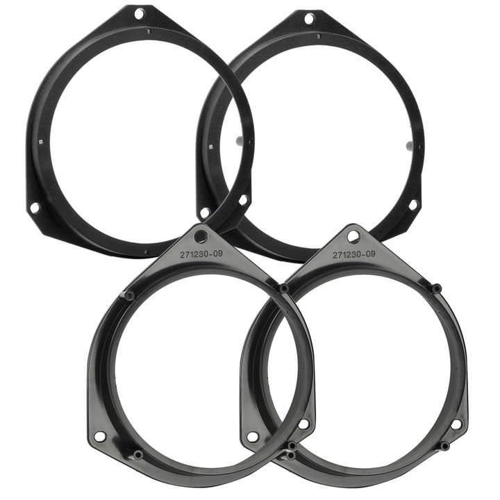 фото №13, 4 динаміки + проставки fiat grande punto evo 500 tipo opel corsa d astra h