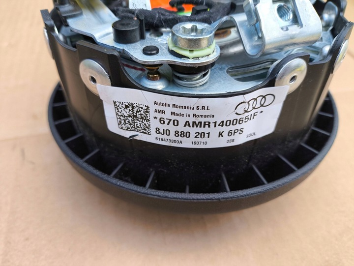 фото №7, Подушка водителя audi a3 8p s3 rs3 audi tt tts 8j оригинал