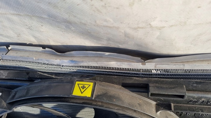 фото №8, Радиатор + вентилятор fiat 500 рестайлинг 1.4 abarth