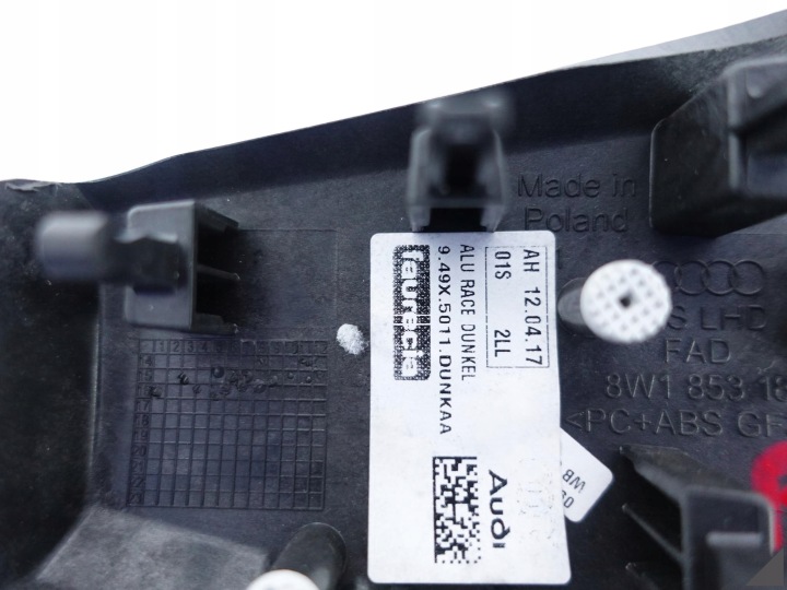 фото №9, Audi a5 a4 rs5 rs4 s4 s5 8w молдинг dekor декоративная
