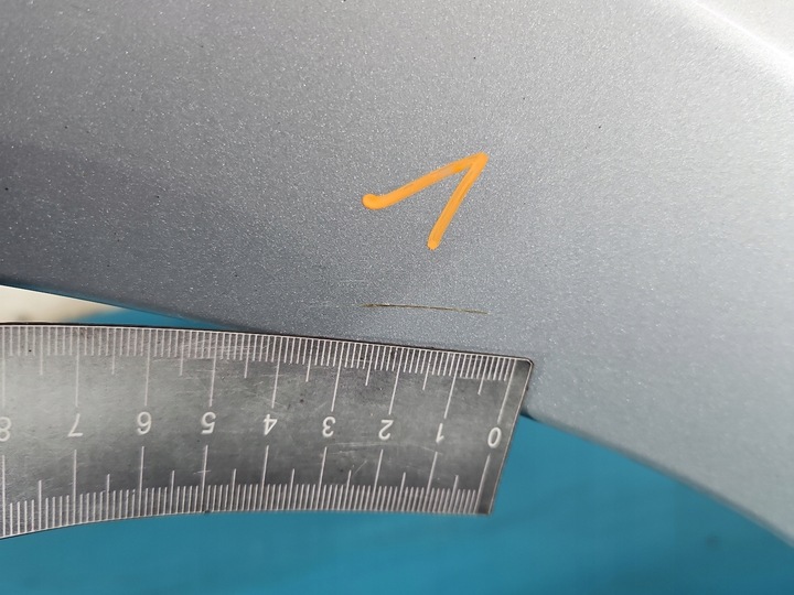 фото №3, Крыло перед правые hyundai i30 i 07-12 continental серебряный 2r