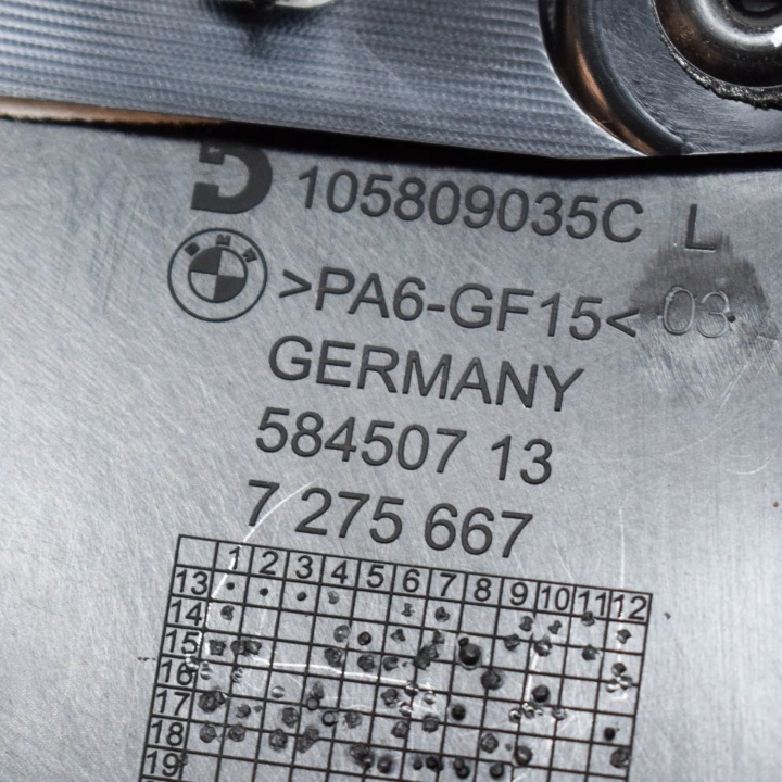 фото №6, Передняя левая защита стойка bmw i3 i01 7275667 13967785 125kw 2018