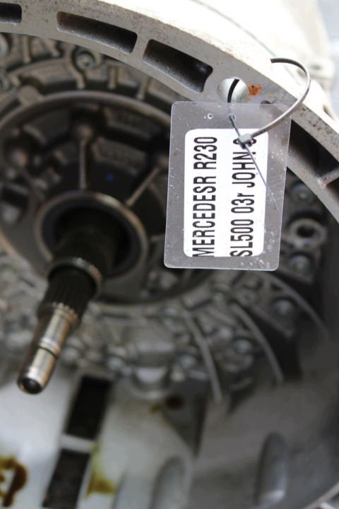 фото №8, Коробка передач 722.633 722633 oem номер mercedes sl r230 w230 5.0 sl500 176t/km
