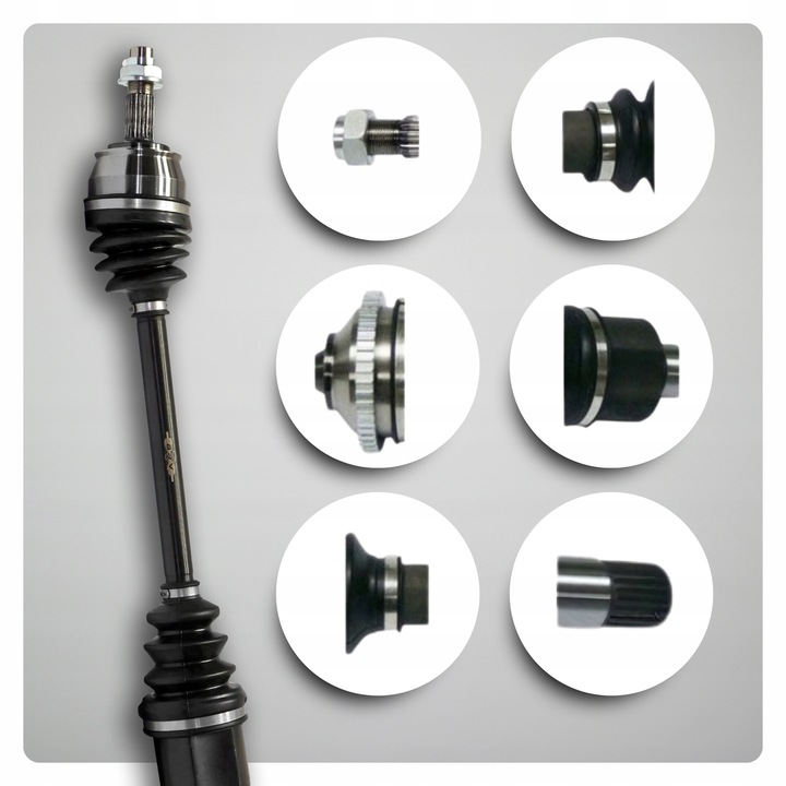 фото №8, Полуось левая citroen nemo aa 1.4 механическая коробка передач новая