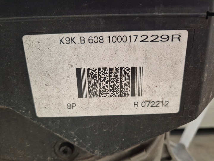 фото №14, Renault clio iv двигун k9kb608 turbo форсунки насос kpl.egr bdb