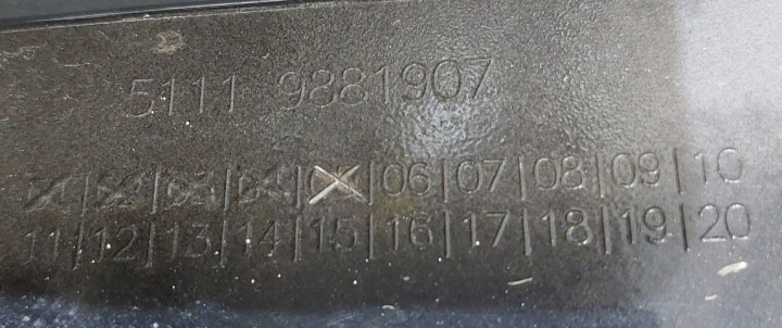 фото №12, Бампер перед передний решётка bmw x1 iii u11 22r м-пакет 9881907