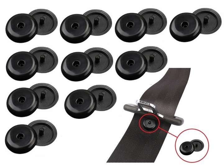 фото №1, 10 клипса клипса блокировка скоба стопер защита do ремня безопасности