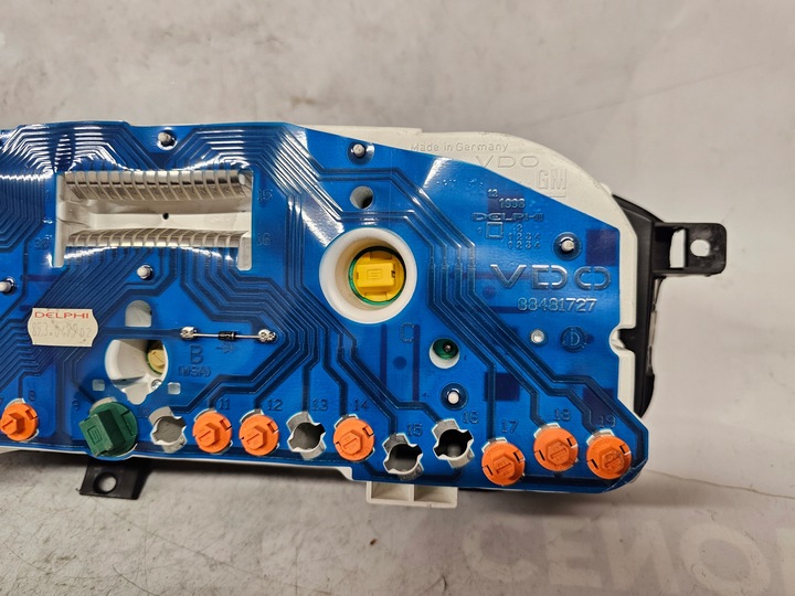 фото №13, Opel vectra b 2.0 dti спідометр  прилади 09134528 ls