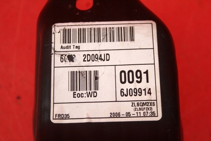 фото №6, Педаль педали комплект 6g92-7b633-nf 6g92-9f836-jc ford s-max mk1 i 2.0 tdci