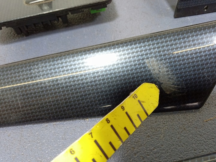 фото №6, Mercedes c w202 рестайлінг планки декоративний декори карбон