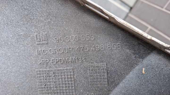 фото №16, Бампер перед передній pdc 95350353 opel mokka a 2012/2016 рік