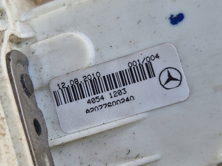 фото №5, Замок дверь правая перед mercedes w207 4pin a2077600240
