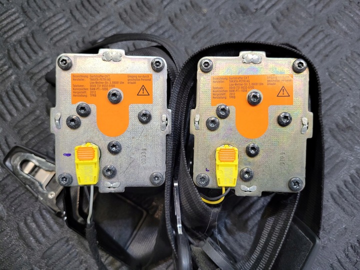 фото №5, Pas безопасности перед переднее левый правый vw touareg ii 2 7p