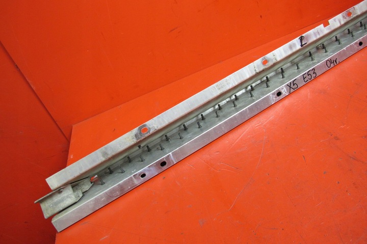 фото №9, Bmw x5 e53 lci поріг планка порогова ліва алюмінієва 8403077