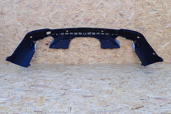 фото №12, Mercedes glc w253 спойлер бампера зад оригинал диффузор x253 хром