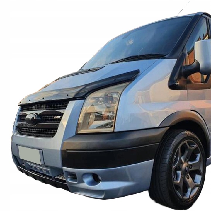 фото №6, Захист капота обтікач do ford transit van fa 2007-2013 чорний блиск