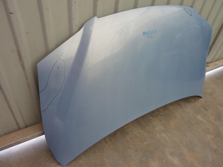 фото №4, Капот fiat multipla 2 ii 04-10r. блакитна код 792