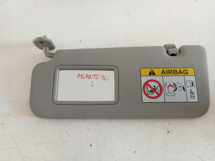 фото №1, Kia picanto ii 11-16r защита козырёк левая 3d